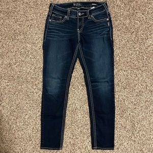 Silver Skinny jeans W30/L31
